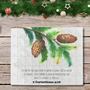 Puzzle Navidades de versículos de la Biblia Palabras Romp