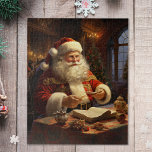 Puzzle Navidades de Vintage Santa Claus<br><div class="desc">Celebra la magia de los Navidades con este rompecabezas de Santa Claus Vintage, un artículo intemporal de nostalgia de las vacaciones que llenará tu casa con alegría festiva. Prepárate para revivir la maravilla y la alegría de las Navidades pasadas mientras construyes este puzzle festivo. Pida el tuyo hoy mismo y...</div>