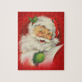 Puzzle Navidades de Vintage Santa Claus