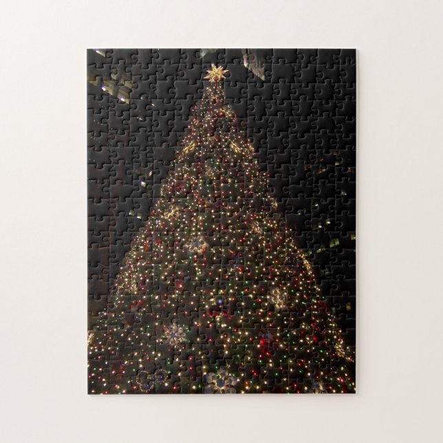 Puzzle Navidades del Daley Plaza Chicago (Vertical)