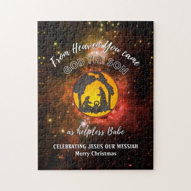 Puzzle Navidades del Universo de Natividad Cristiana Eleg (Vertical)