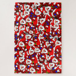 Puzzle Navidades divertidos, moderno y caprichoso colegio