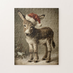 Puzzle Navidades Donkey Vintage