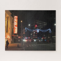 Navidades en el centro de Brooklyn, Nueva York.