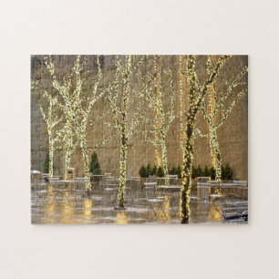 Puzzle Navidades en New York City Holiday iluminan NYC