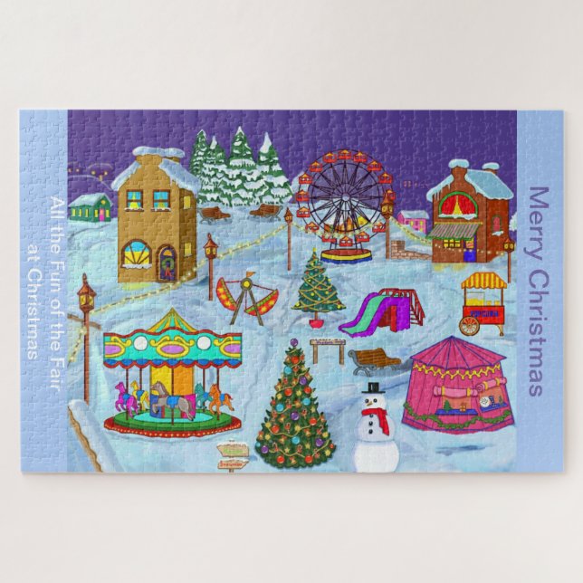 Puzzle Navidades Fairground (Horizontal)