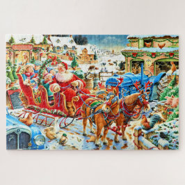 Puzzle Navidades Farm Holiday Cheer