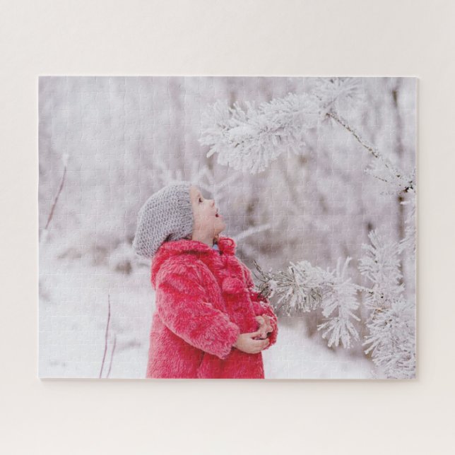 Puzzle Navidades | Foto Personalizado Regalo de rompecabe (Horizontal)
