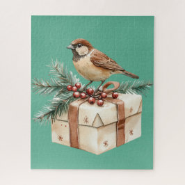 Puzzle Navidades Gift Bird