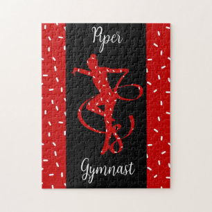 Puzzle Navidades Gimnasia Rítmica Vela Roja