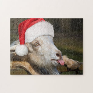 Puzzle Navidades Goat