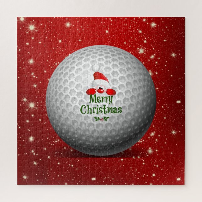 Puzzle Navidades Golf Santa Design (Vertical)