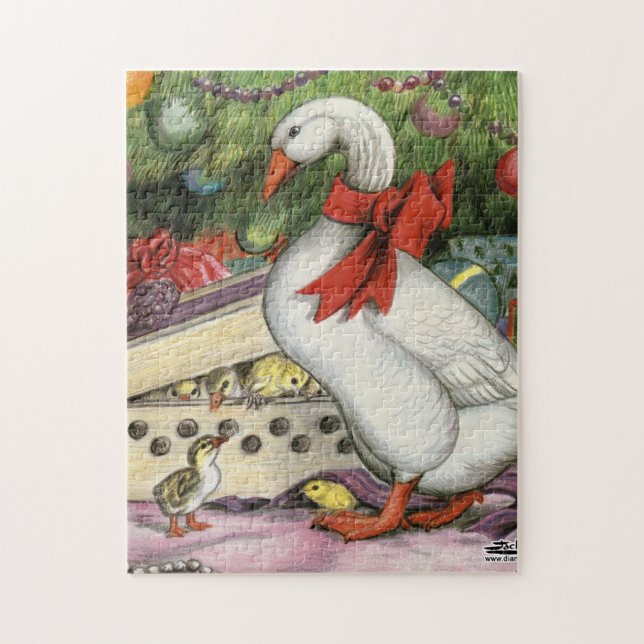 Puzzle Navidades Goose (Vertical)