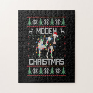 Puzzle Navidades Heifers Cow Gift | Cow Farm Lover Idea