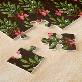 Puzzle Navidades Hollies - Café Mug