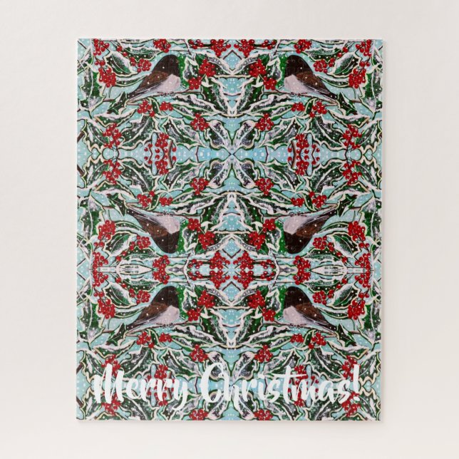 Puzzle ¡navidades Juncos en Holly! (Vertical)