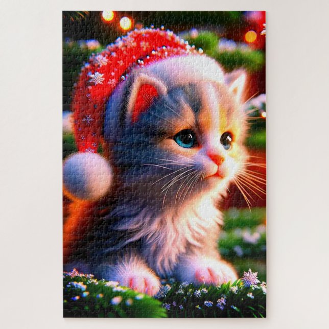 Puzzle Navidades Kitten (Vertical)