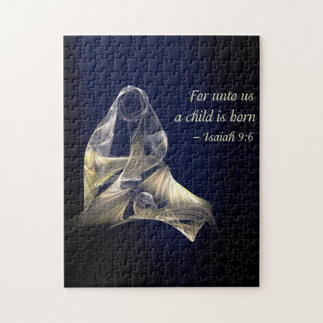 Puzzle Navidades - Madre e hijo (Vertical)