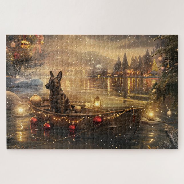 Puzzle Navidades malineses de Bélgica: Viaje festivo (Horizontal)