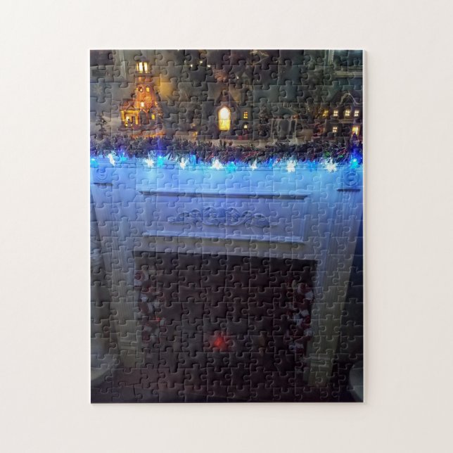 Puzzle Navidades Mantel Jigsaw rompe (Vertical)