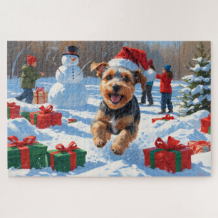 Puzzle Navidades más aterradores celebran la escena de la