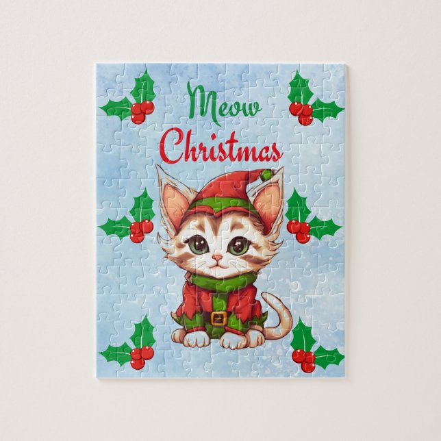 Puzzle Navidades Meow (Vertical)