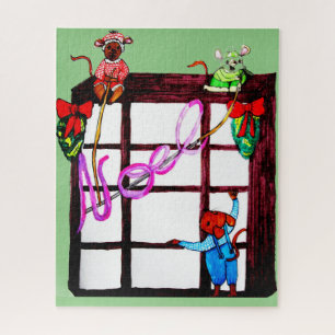 PUZZLE NAVIDADES MICE DECORATE