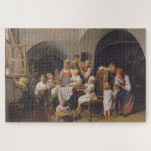 Navidades Morning (por Ferdinand Georg Waldmüller)