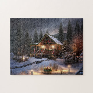 Puzzle Navidades Navidades de cabina desconcertan idea de