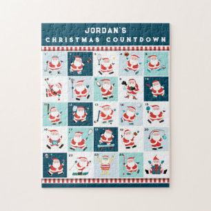 Puzzle Navidades personalizados cuenta regresiva el rompe