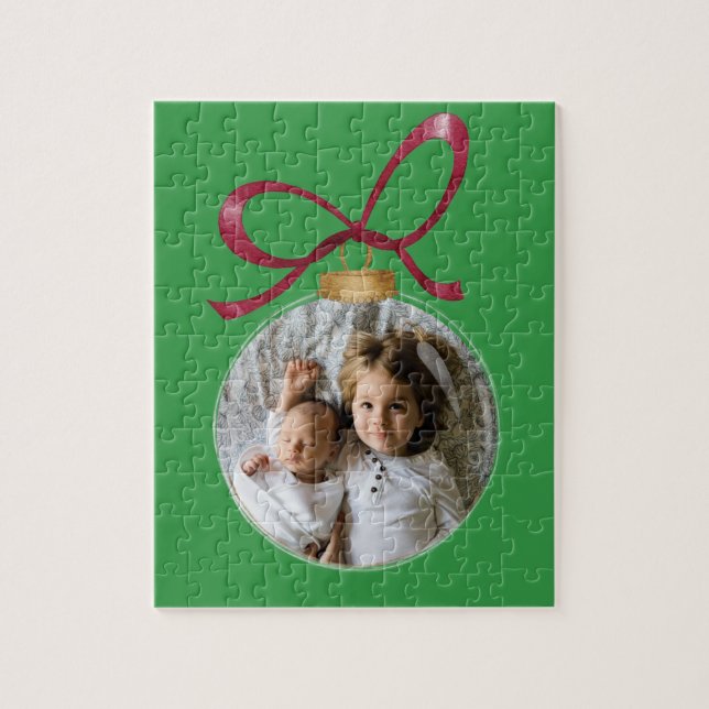Puzzle Navidades Personalizados de fotografía personaliza (Vertical)
