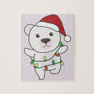 Puzzle Navidades Polar Oso Animales De Invierno Osos Pola