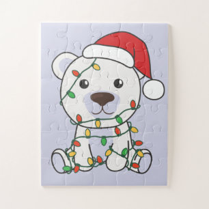 Puzzle Navidades Polar Oso Animales De Invierno Osos Pola