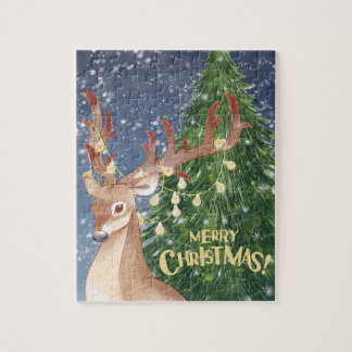 Puzzle Navidades renos