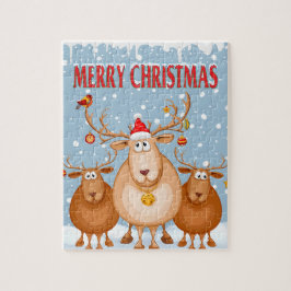 Puzzle Navidades renos