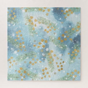 Puzzle Navidades Resumen de arte