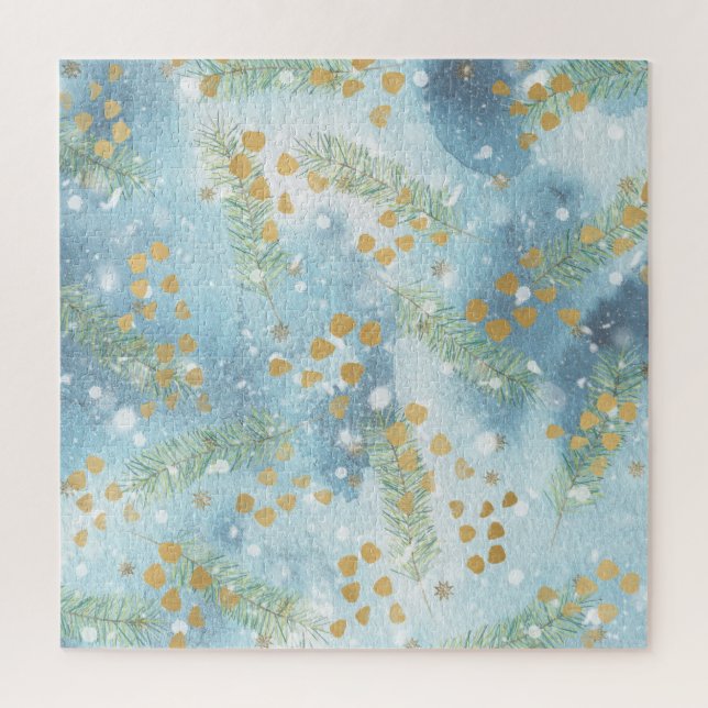 Puzzle Navidades Resumen de arte (Vertical)