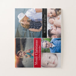 Puzzle Navidades rojos Collage de fotos Te queremos a tro