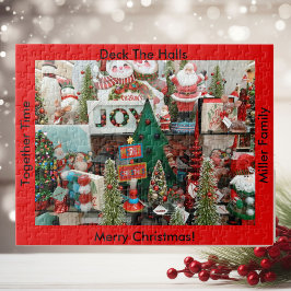 Puzzle Navidades Rompe TU NOMBRE Deck The Halls