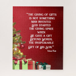 Puzzle Navidades Rompiendo El Primer Regalo Dado