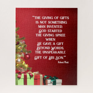 Puzzle Navidades Rompiendo El Primer Regalo Dado