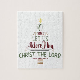 Puzzle Navidades rusos Tipografía Fiesta cristiana