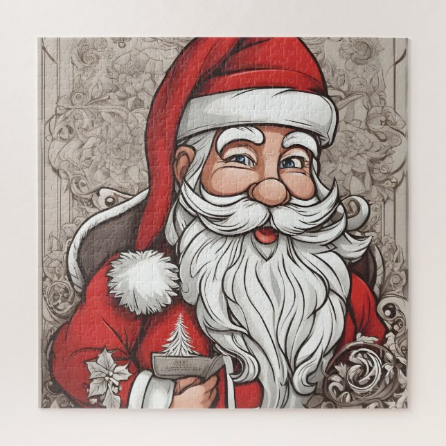 Puzzle Navidades Santa Claus (Vertical)
