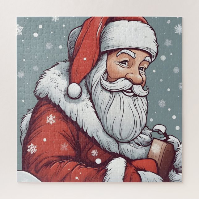 Puzzle Navidades Santa Claus (Vertical)