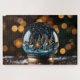 Puzzle Navidades Snowglobe