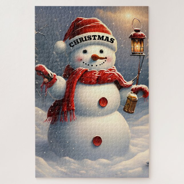 Puzzle Navidades Snowman (Vertical)