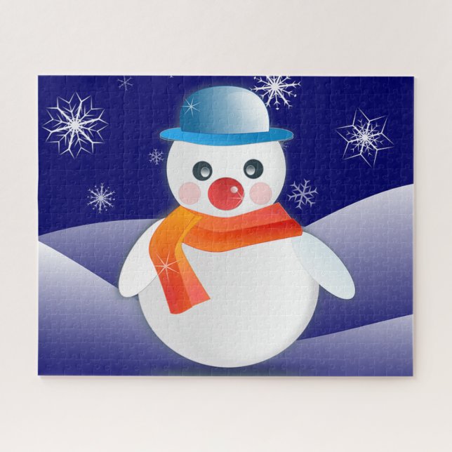 Puzzle Navidades Snowman (Horizontal)