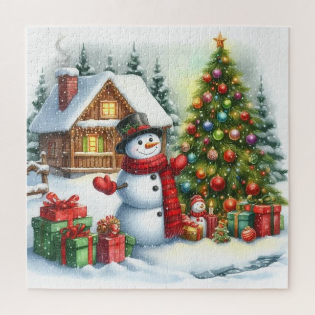 Puzzle Navidades Snowman (Vertical)
