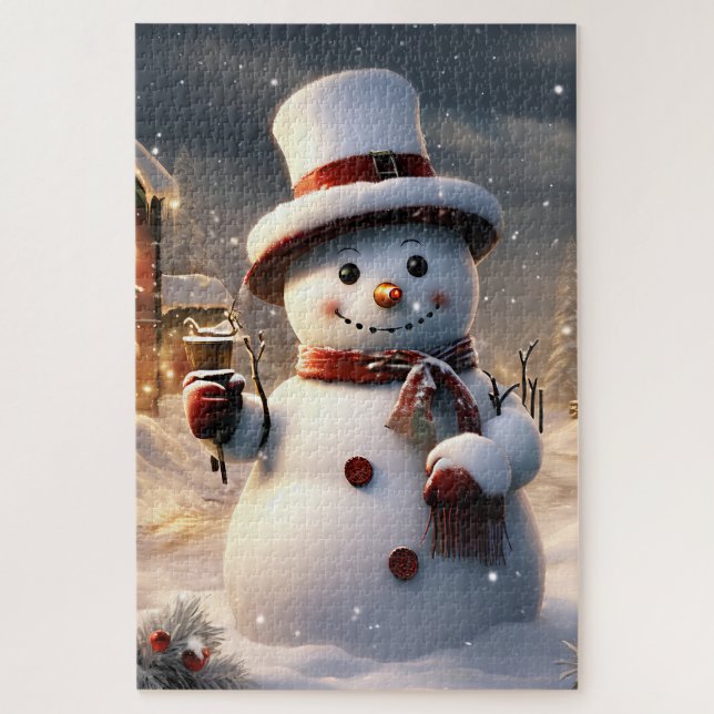 Puzzle Navidades Snowman (Vertical)