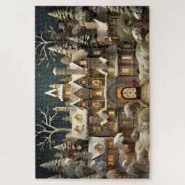 Puzzle Navidades Snowy Manor Storybook Wonderland